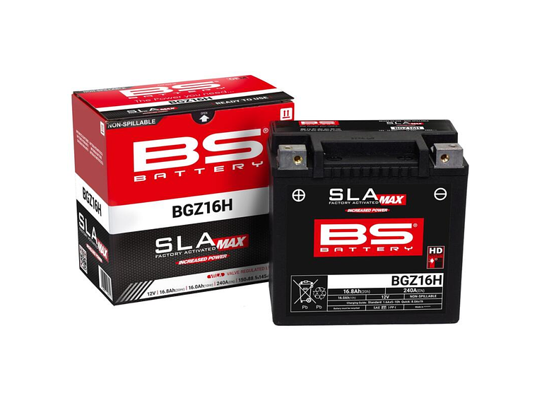 Bateria BS BGZ16H MAX (FA) - 300931 - BS Battery  2