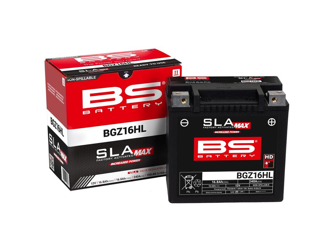 Bateria BS BGZ16HL MAX (FA) - 300932 - BS Battery  2
