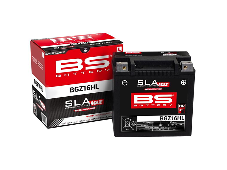 Bateria BS BGZ16HL MAX (FA) - 300932 - BS Battery  2