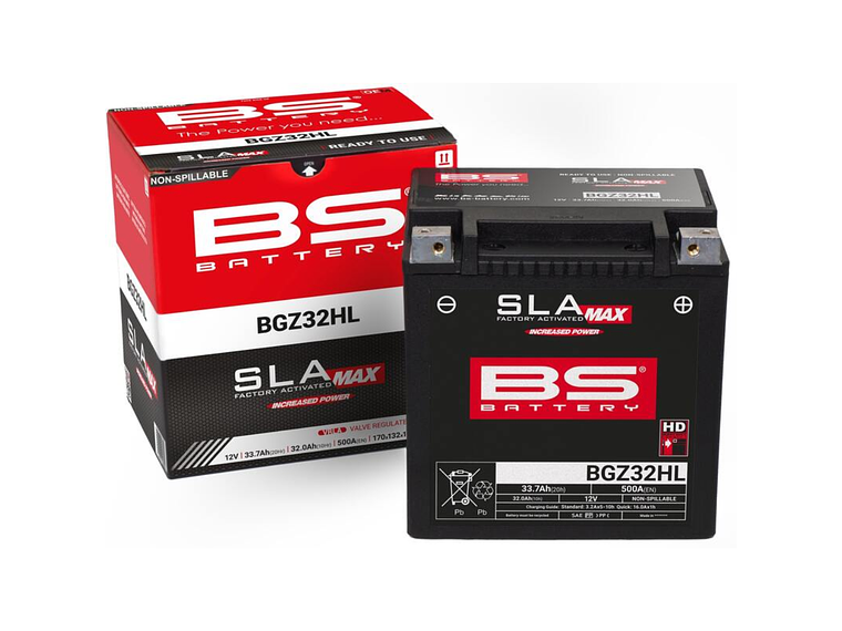 Bateria BS BGZ32HL MAX (FA) - 300935 - BS Battery  2