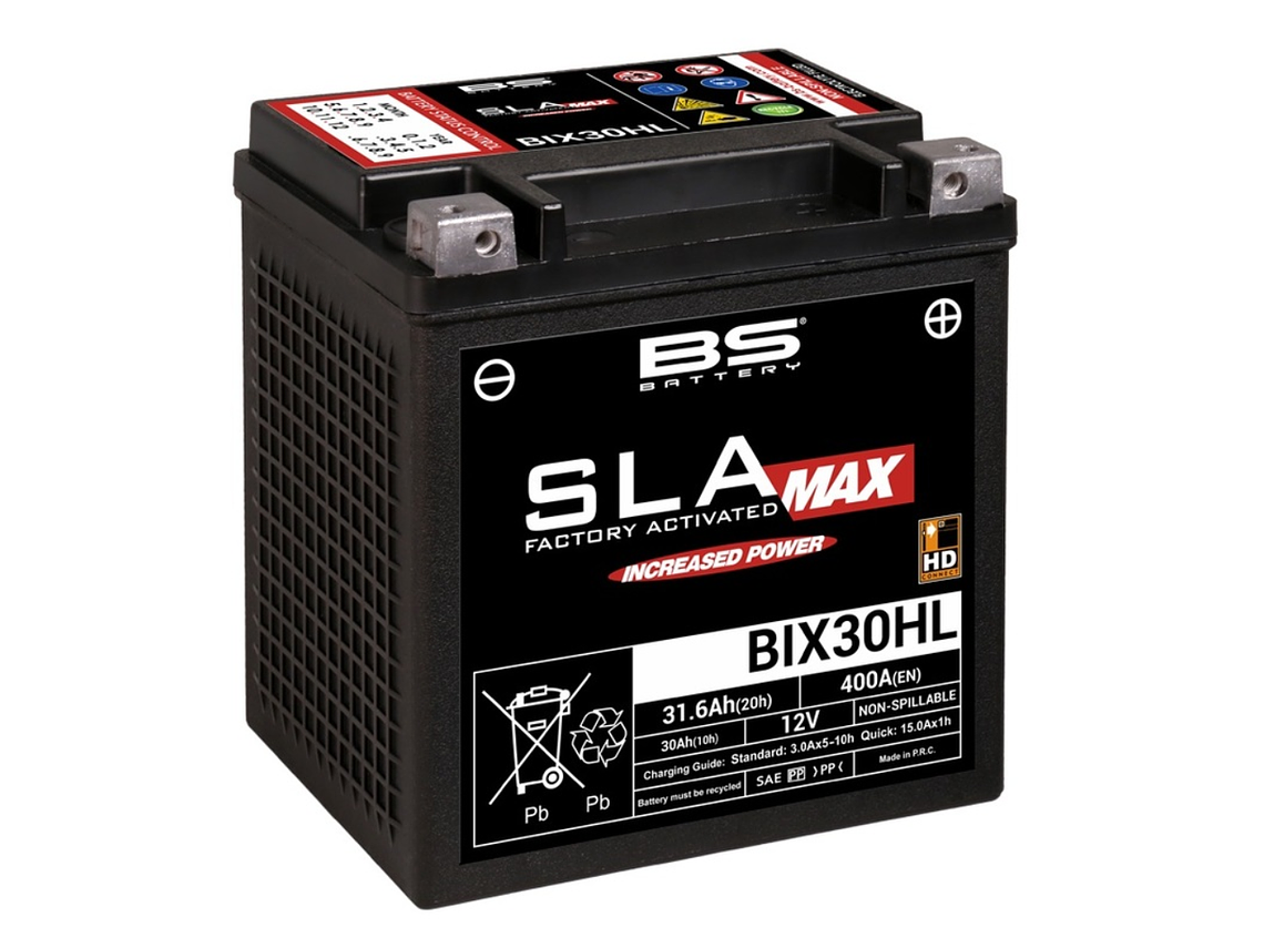 Bateria BS BIX30HL (FA) SLA MAX - 300884 - BS Battery  1