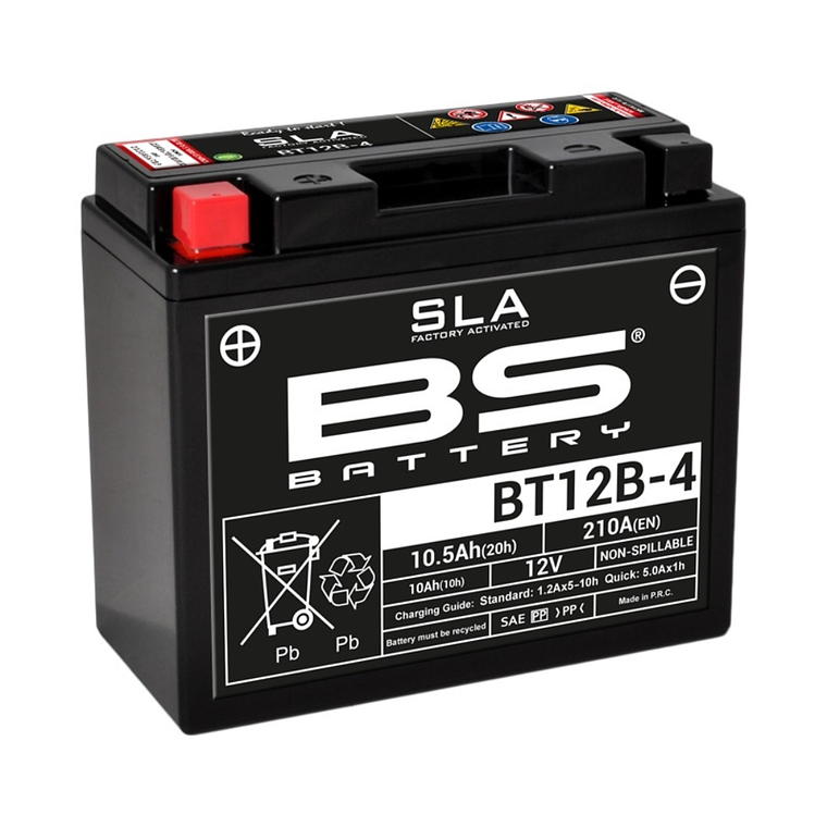 Bateria BS BT12B-4 (FA) SLA - 300643 - BS Battery  1