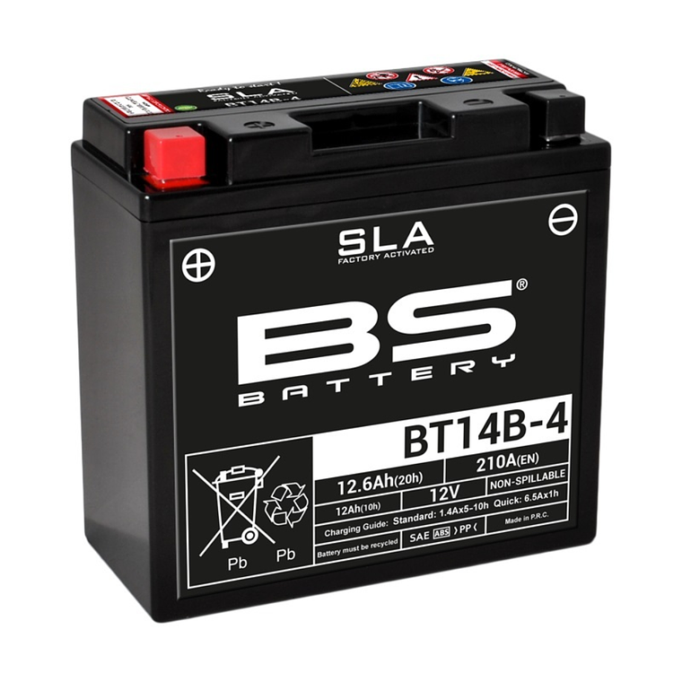 Bateria BS BT14B-4 (FA) SLA - 300644 - BS Battery  1