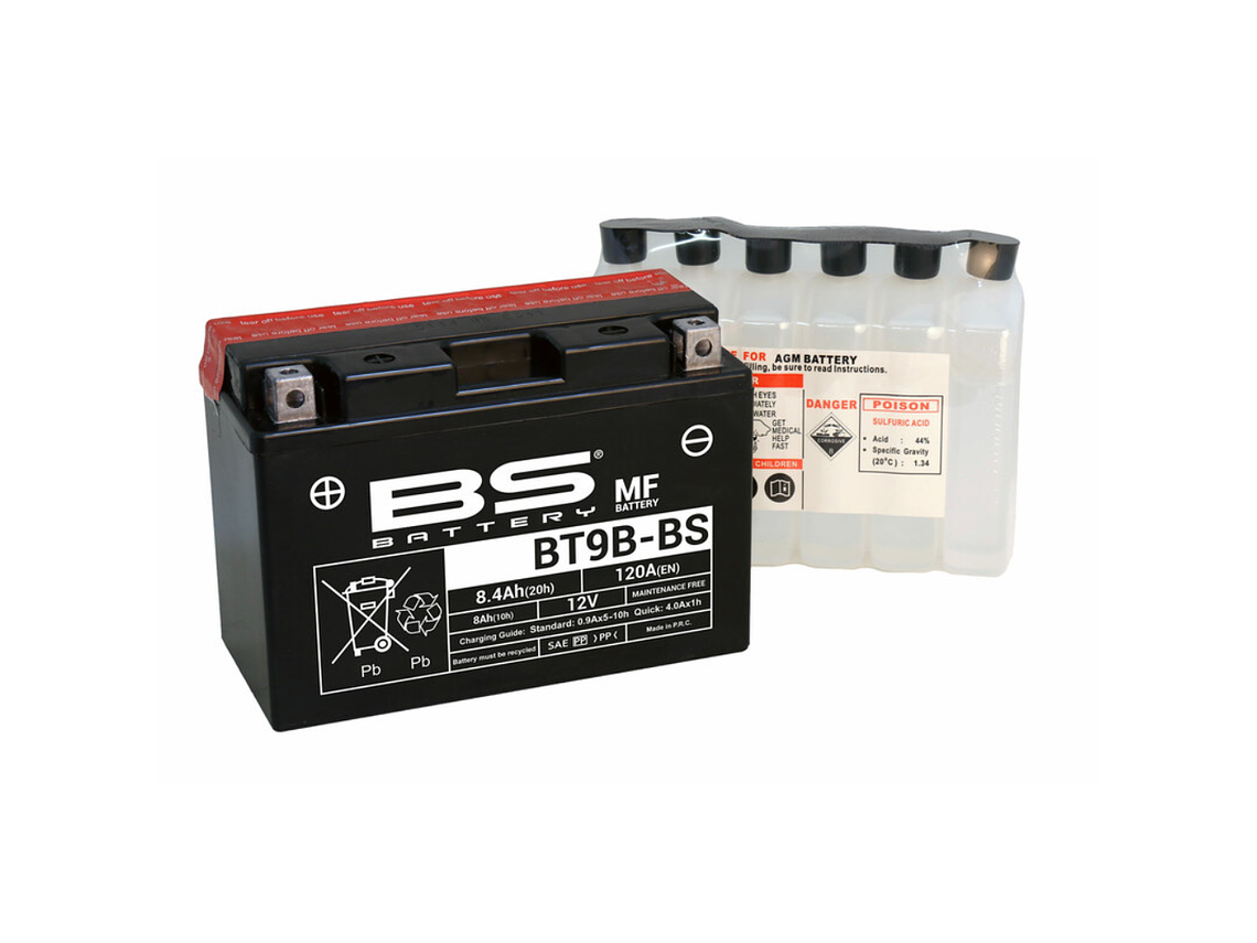 Bateria BS BT9B-BS - 300627 - BS Battery  1