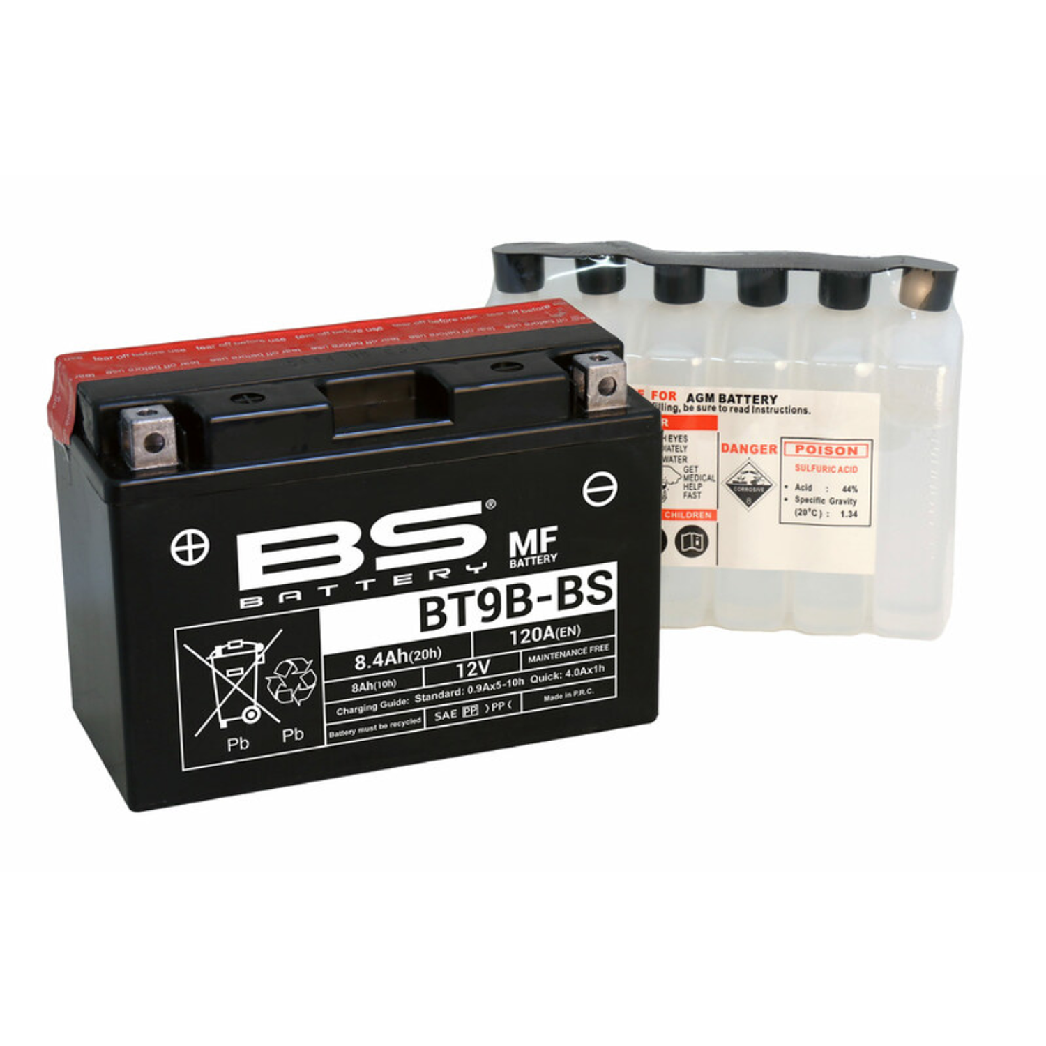 Bateria BS BT9B-BS - 300627 - BS Battery  1