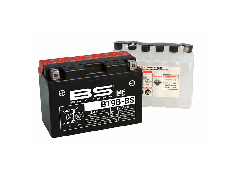 Bateria BS BT9B-BS - 300627 - BS Battery  1