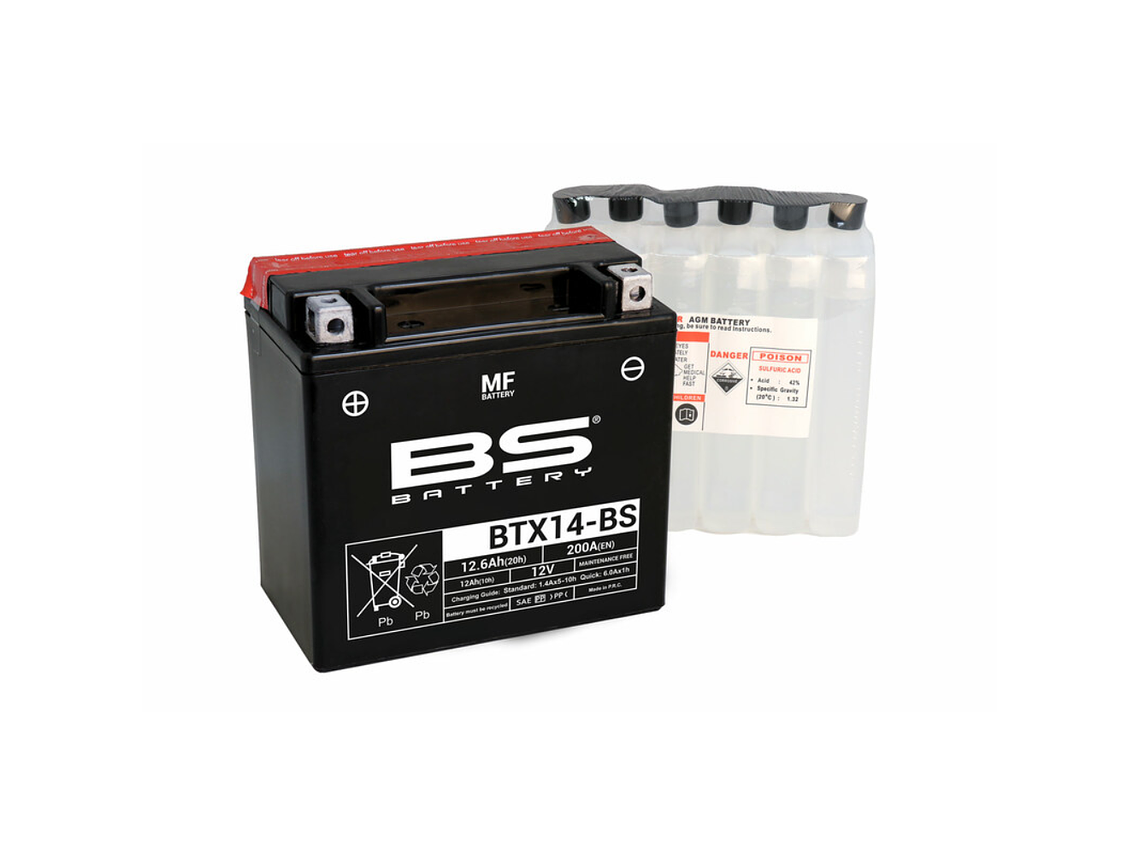 Bateria BS BTX14-BS - 300604 - BS Battery  1