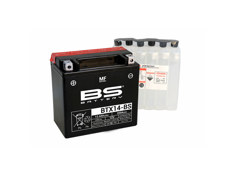 Bateria BS BTX14-BS - 300604 - BS Battery  1