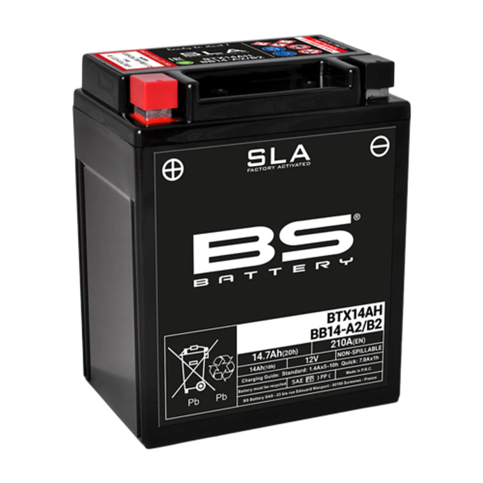 Bateria BS BTX14AH (FA) SLA - 300758 - BS Battery  1