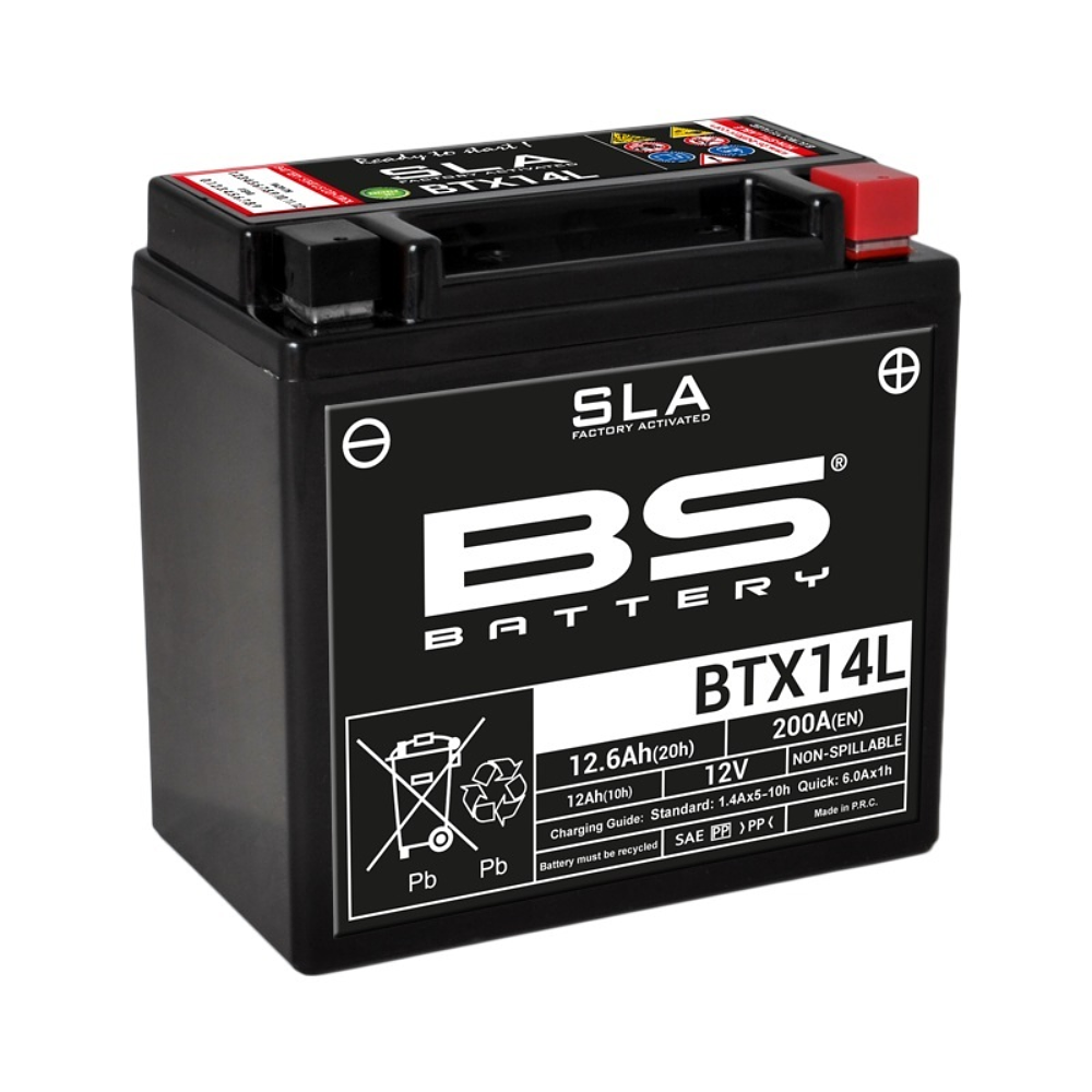 Bateria BS BTX14L (FA) - 300760 - BS Battery 