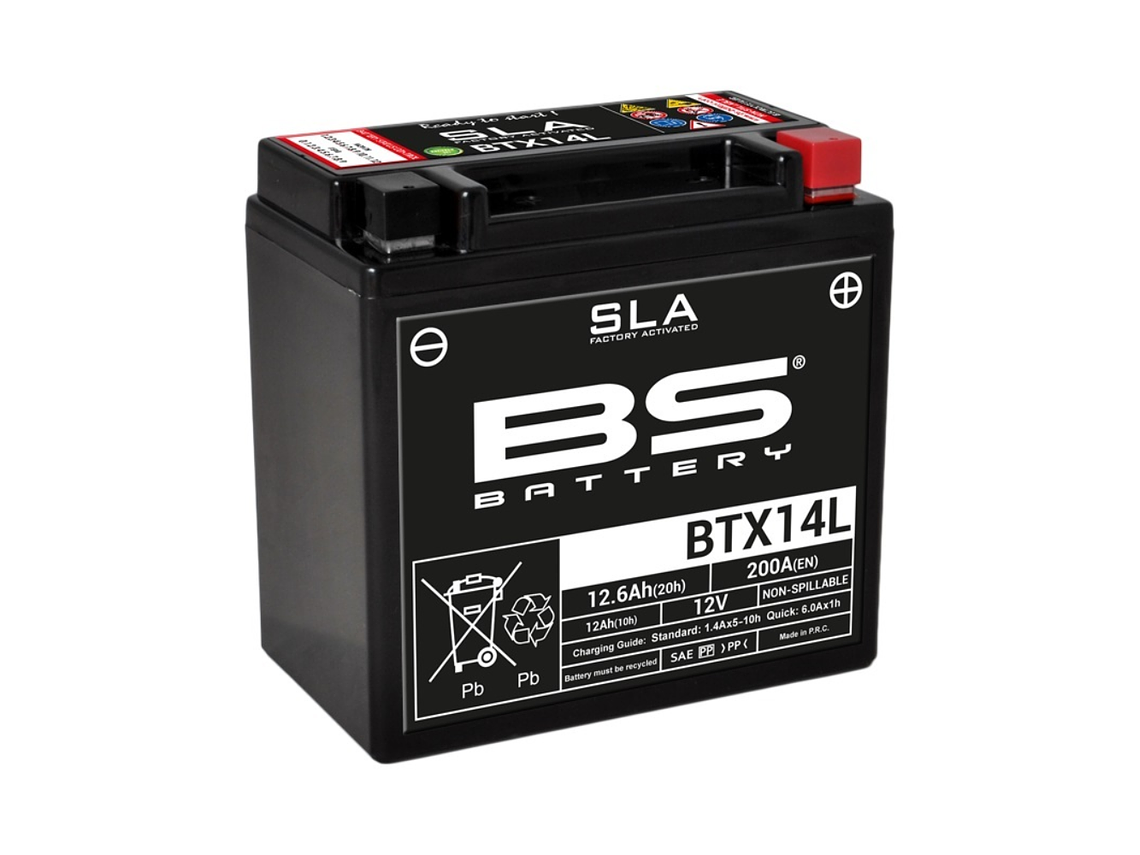 Bateria BS BTX14L (FA) - 300760 - BS Battery  1