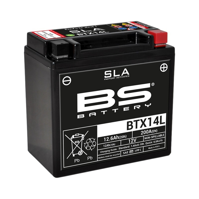 Bateria BS BTX14L (FA) - 300760 - BS Battery  1