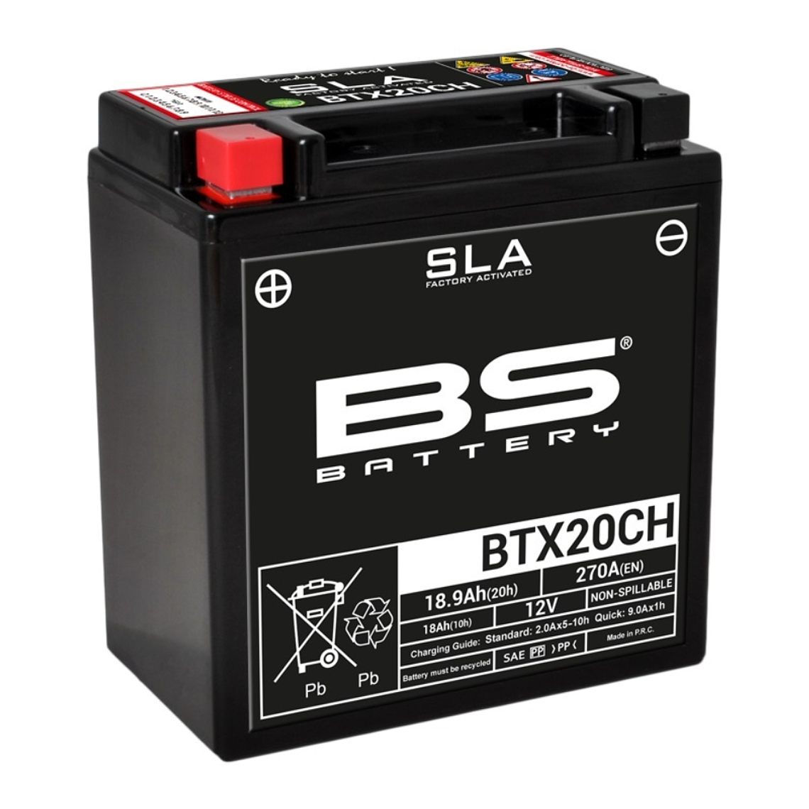 Bateria BS BTX20CH (FA) SLA - 300766 - BS Battery  1
