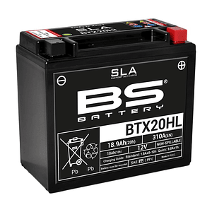 Bateria BS BTX20HL (FA) SLA - 300689 - BS Battery 
