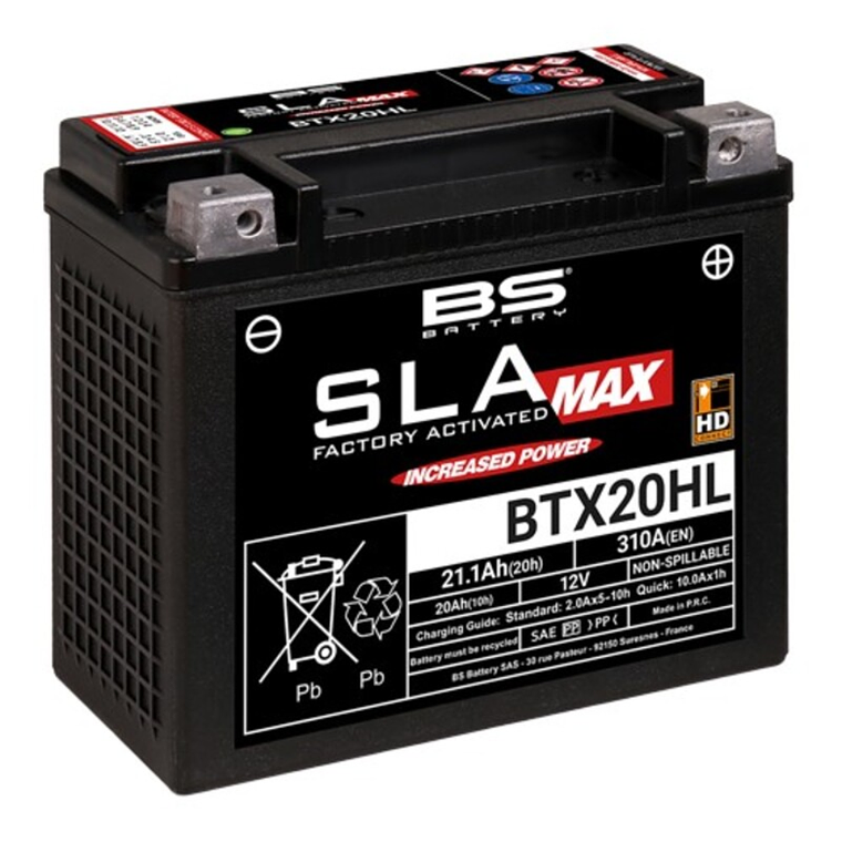 Bateria BS BTX20HL (FA) SLA MAX - 300883 - BS Battery  1