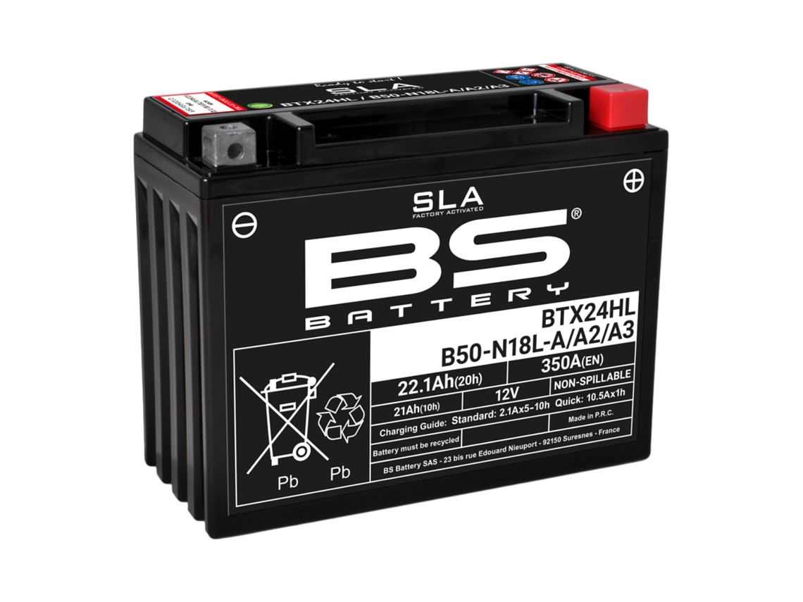 Bateria BS BTX24HL (FA) SLA / B50-N18L-A3 (FA) SLA - 300770 - BS Battery  1