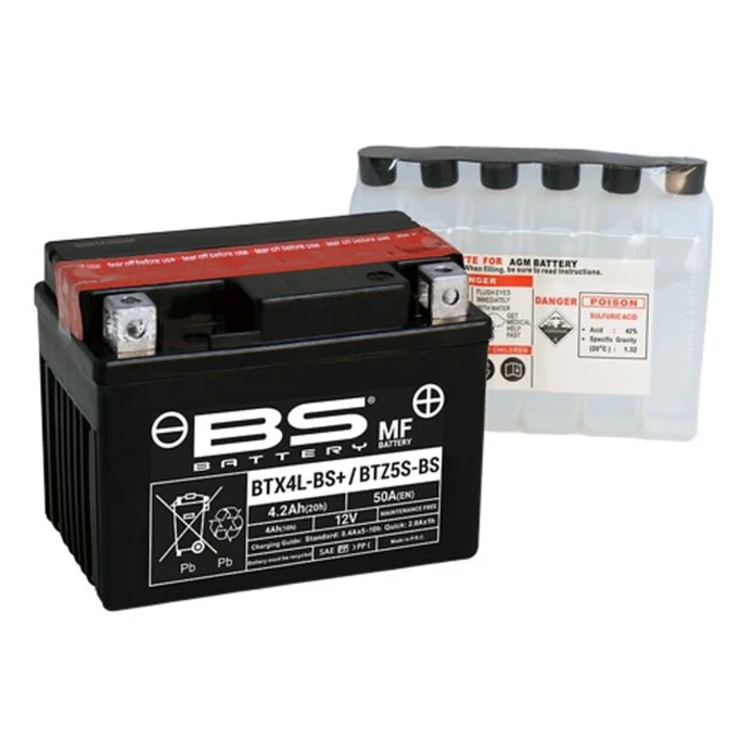 Bateria BS BTX4L-BS/BTZ5S-BS - 300617 - BS Battery  1