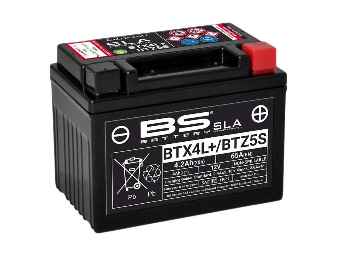Bateria BS BTX4L/BTZ5S (FA) SLA - 300669 - BS Battery  1