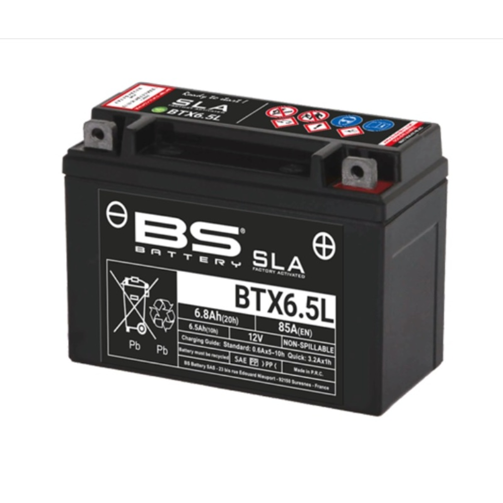 Bateria BS BTX6.5L SLA - 300904 - BS Battery 