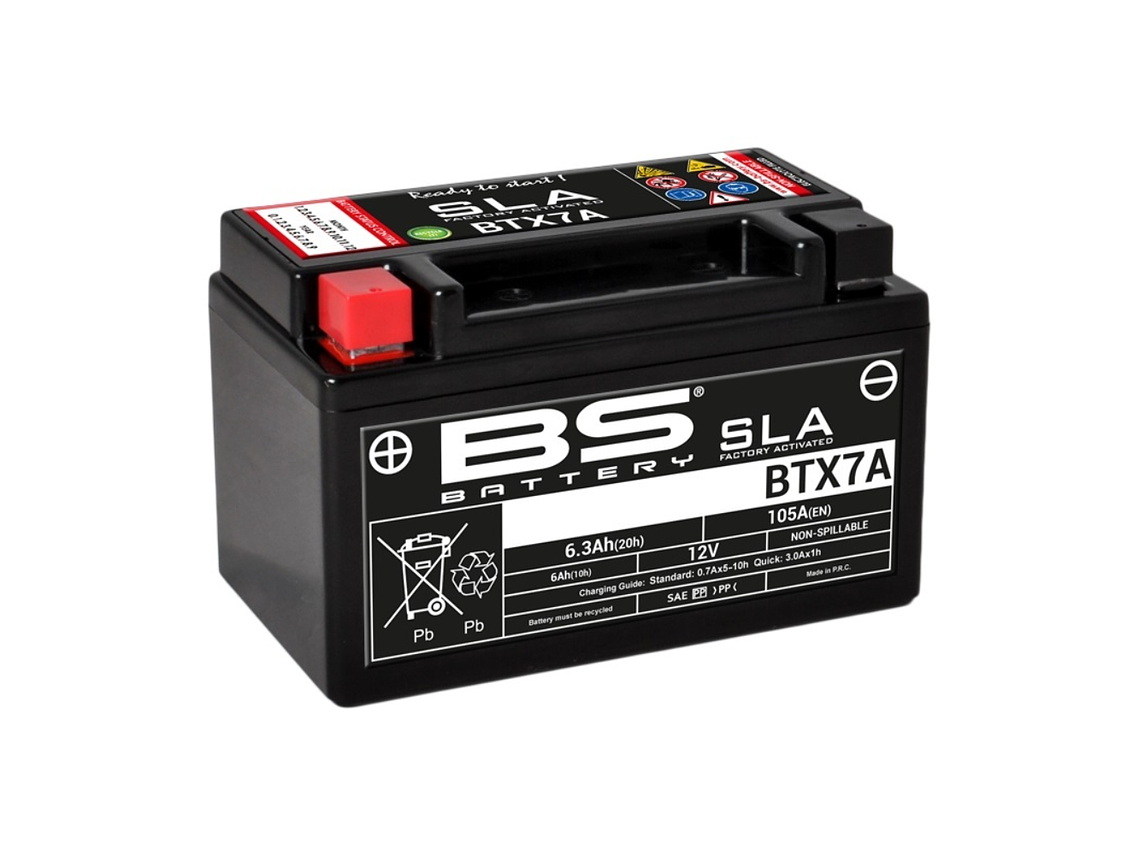 Bateria BS BTX7A (FA) SLA - 300672 - BS Battery  1