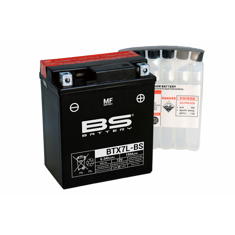 Bateria BS BTX7L-BS - 300620 - BS Battery  1
