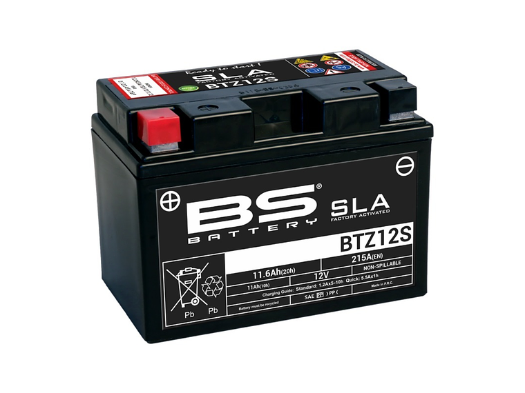 Bateria BS BTZ12S (FA) SLA - 300637 - BS Battery  1