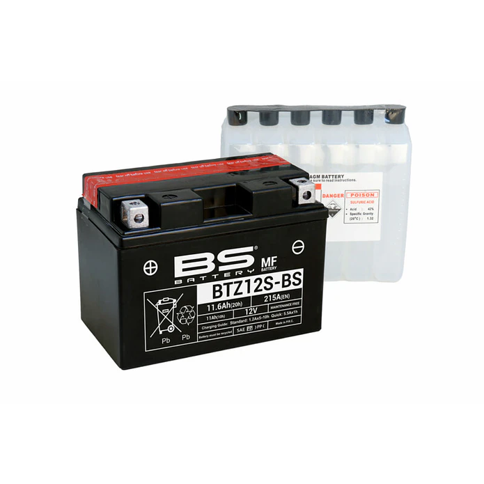 Bateria BS BTZ12S-BS - 300697 - BS Battery  1