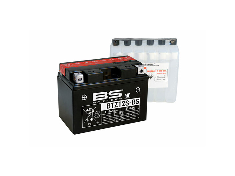 Bateria BS BTZ12S-BS - 300697 - BS Battery  1