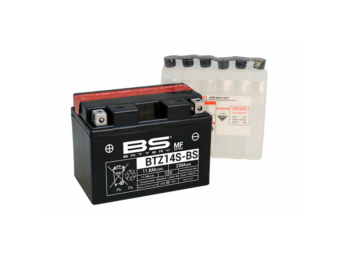 Bateria BS BTZ14S-BS - 300698 - BS Battery  1
