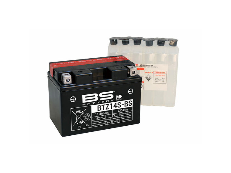 Bateria BS BTZ14S-BS - 300698 - BS Battery  1