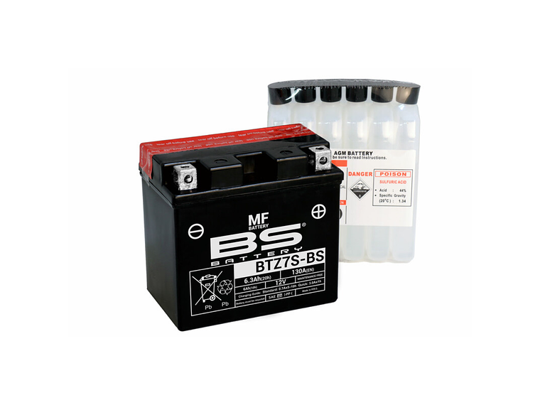 Bateria BS BTZ7S-BS - 300695 - BS Battery  1
