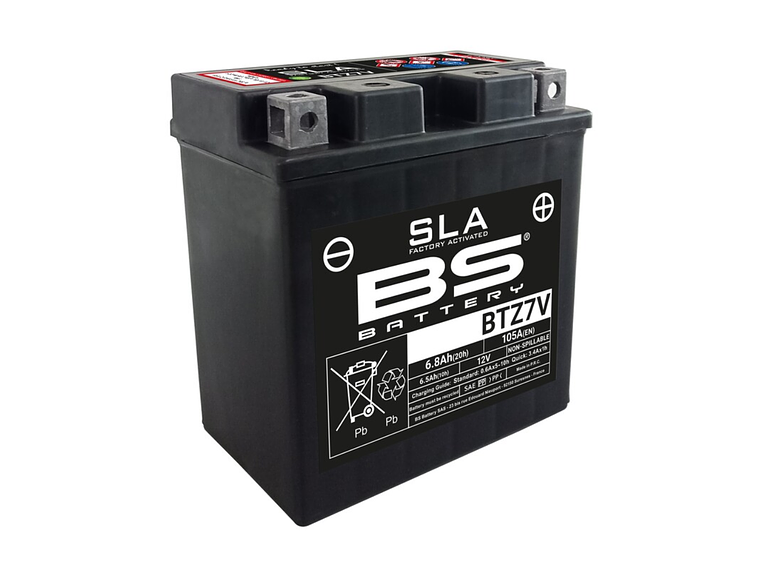 Bateria BS BTZ7V SLA - 300912 - BS Battery  1
