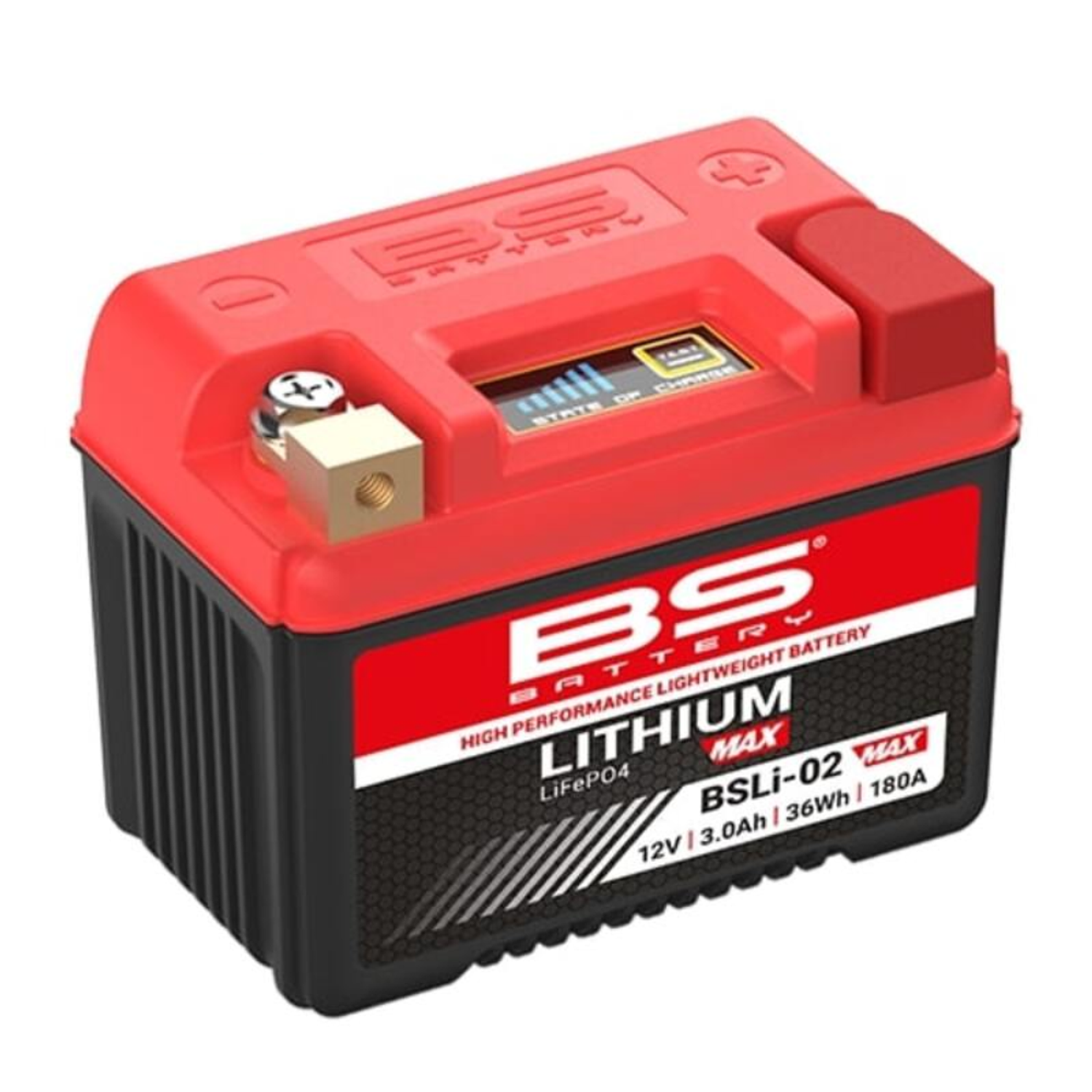 Bateria BS Lítio BSLi-02 MAX - 360115 - BS Battery 1