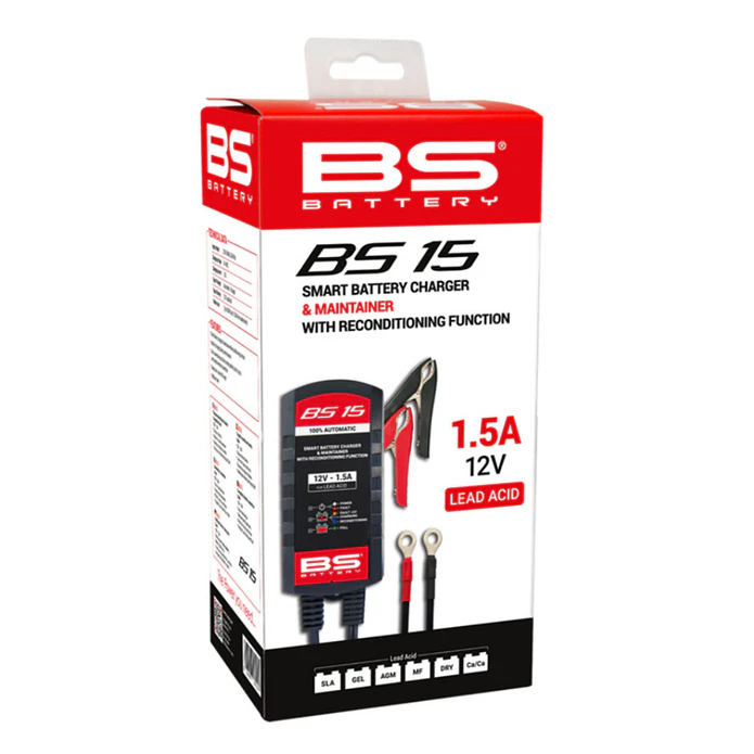 Carregador de Baterias Inteligente BS Battery BS15 1,5A  2