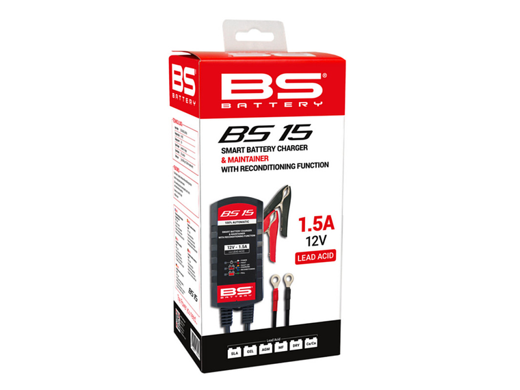 Carregador de Baterias Inteligente BS Battery BS15 1,5A  2