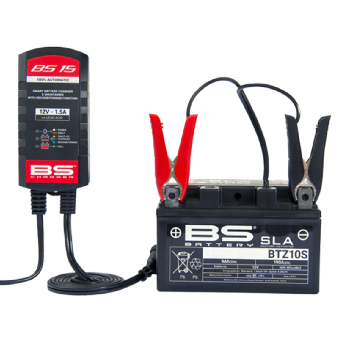Carregador de Baterias Inteligente BS Battery BS15 1,5A  4