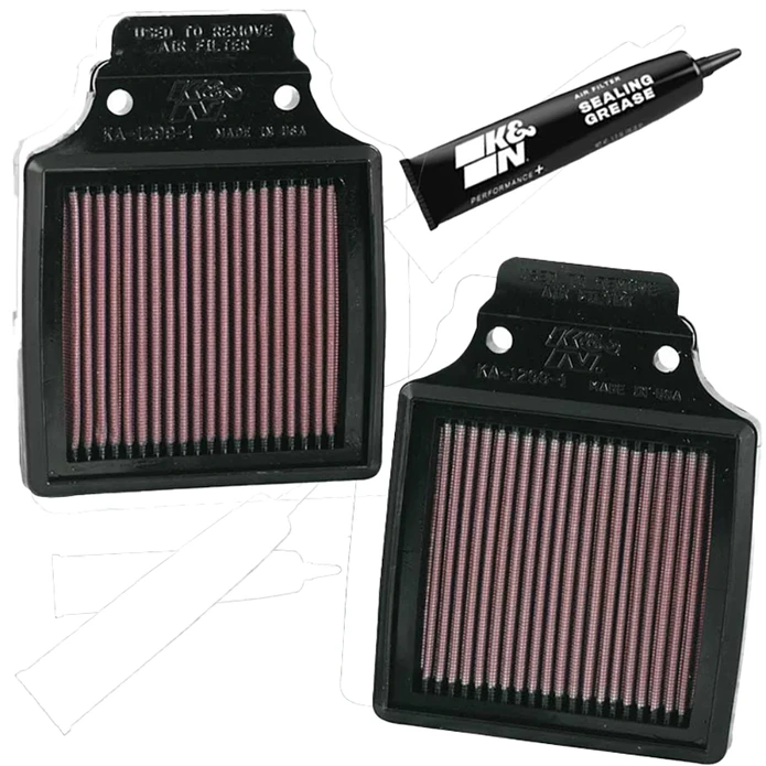 Filtro Ar K&N Kawasaki ZX12R Ninja  1