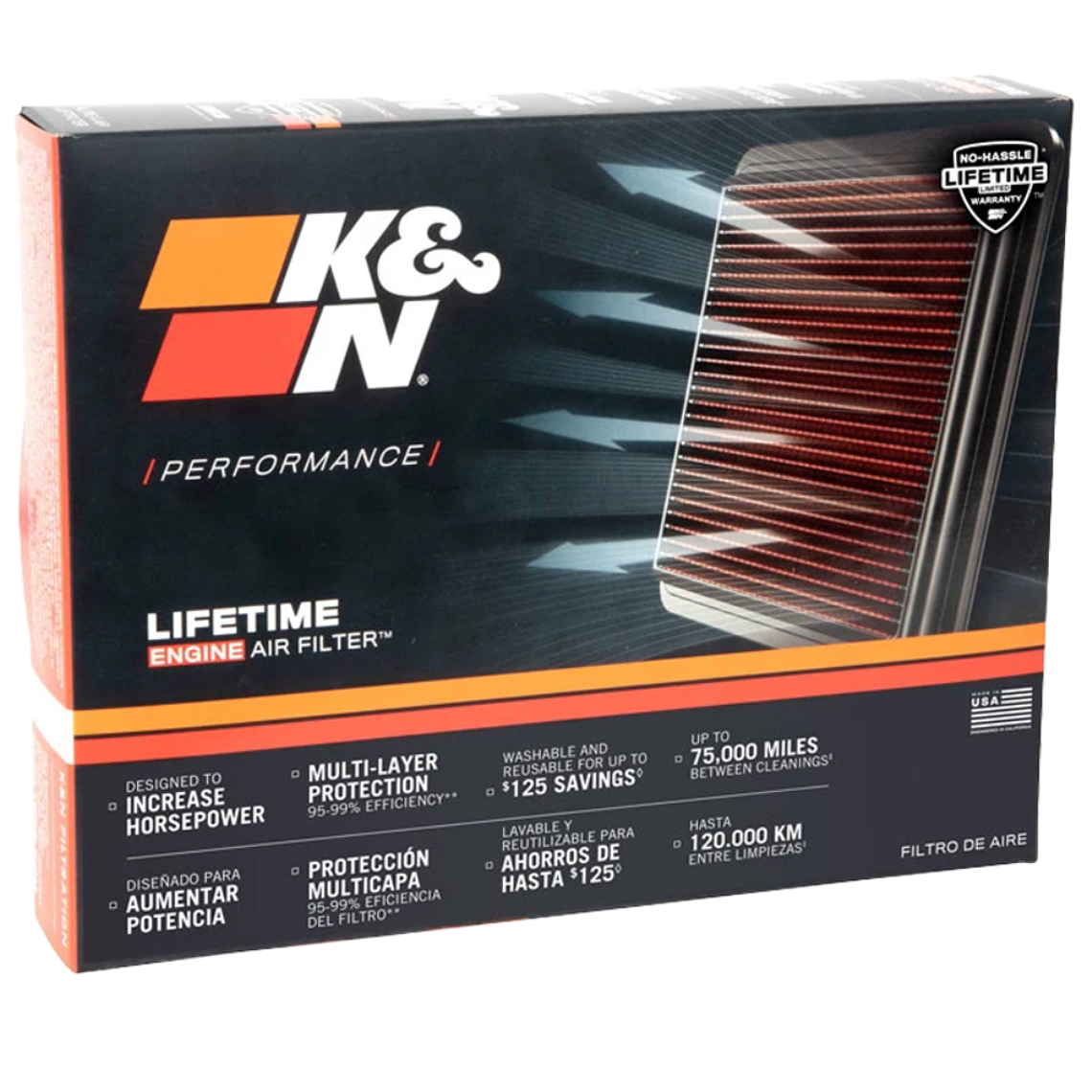 Filtro Ar K&N Kawasaki ZX12R Ninja  3