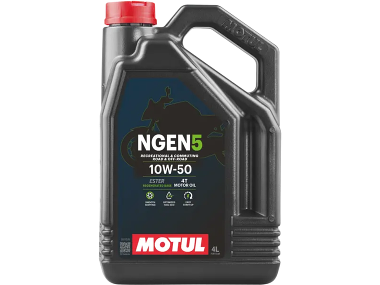 Óleo de Motor 4T Motul NGEN 5 10W-50 4L  1