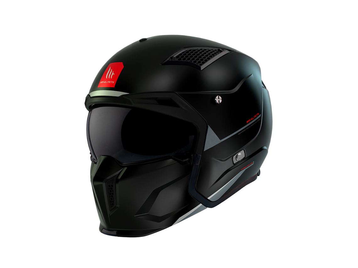 Capacete MT Streetfighter SV S Solid  1