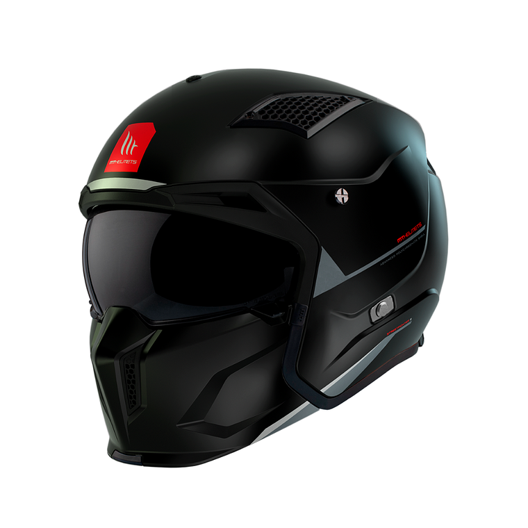 Capacete MT Streetfighter SV S Solid  1