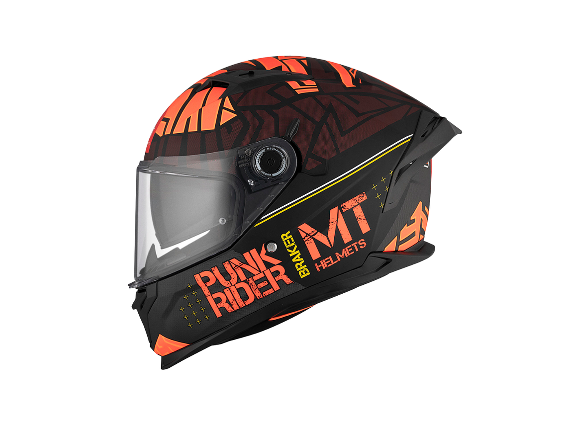 Capacete MT Braker Punk Rider  2