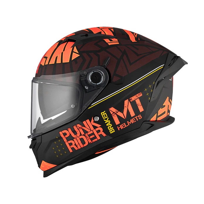 Capacete MT Braker Punk Rider  2