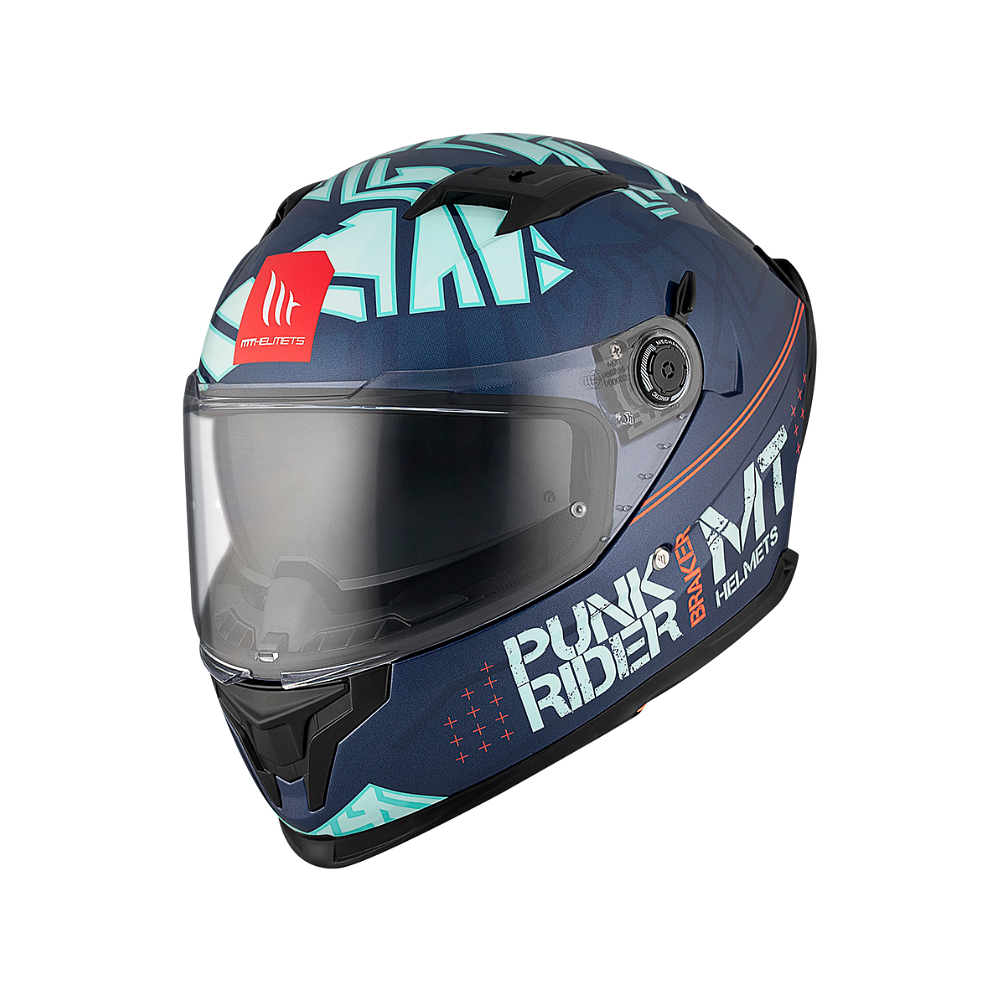 Capacete MT Braker Punk Rider 