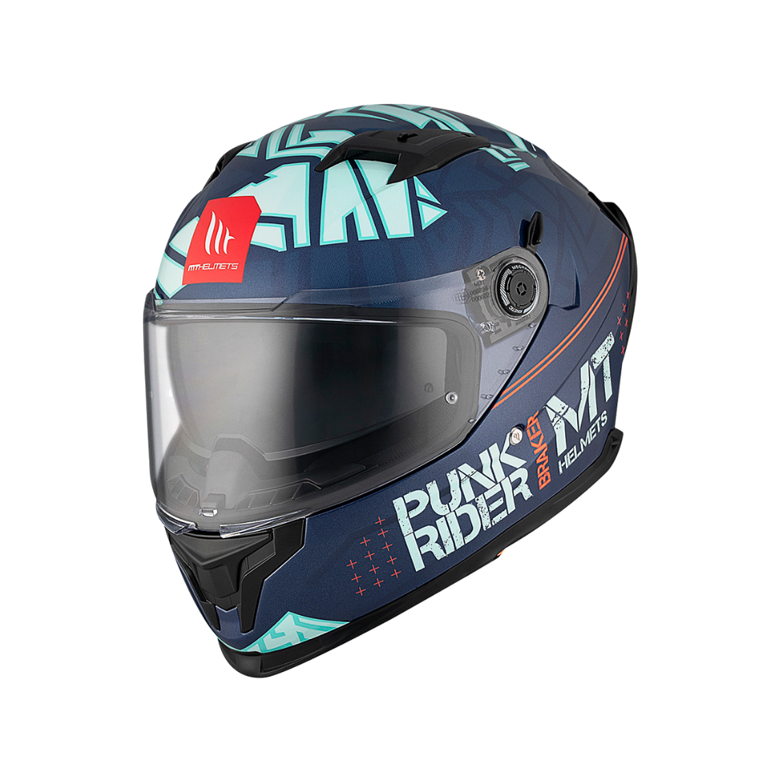 Capacete MT Braker Punk Rider  3