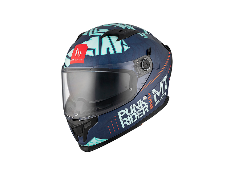 Capacete MT Braker Punk Rider  3