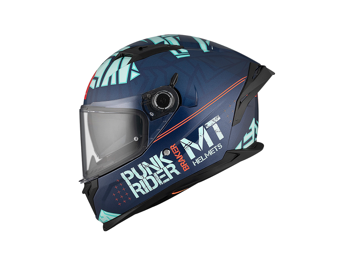 Capacete MT Braker Punk Rider  4