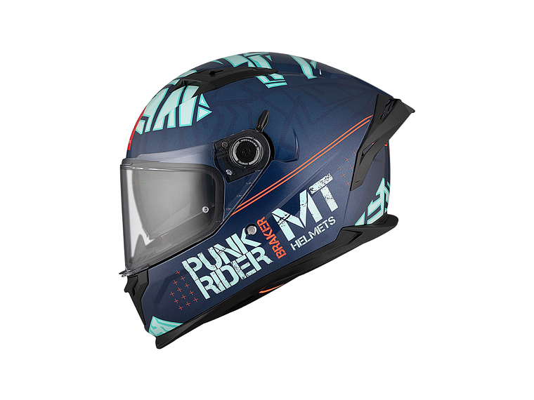 Capacete MT Braker Punk Rider  4