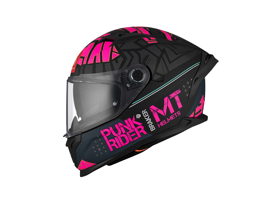 Capacete MT Braker Punk Rider  6