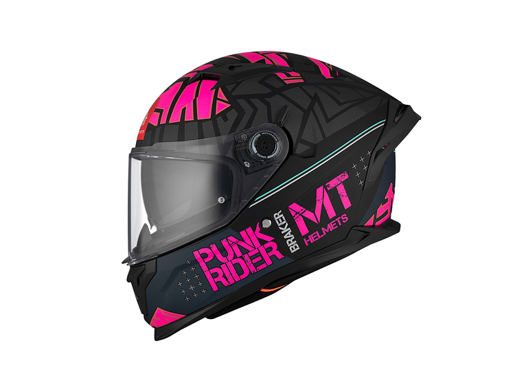 Capacete MT Braker Punk Rider  6